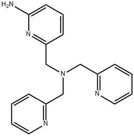 6-({bis[(pyridin-2-yl)methyl]amino}methyl)pyridin-
2-amine 结构式