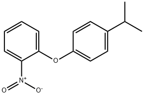 Benzene, 1-[4-(1-methylethyl)phenoxy]-2-nitro- 结构式