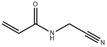 2-丙烯酰胺,N-(氰基甲基)- 结构式