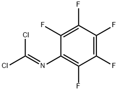 Carbonimidic dichloride, (pentafluorophenyl)- (9CI) 结构式