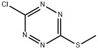 3-氯-6-(甲硫基)-1,2,4,5-四嗪 结构式