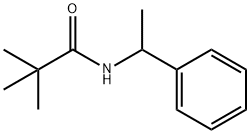 Propanamide, 2,2-dimethyl-N-(1-phenylethyl)- 结构式