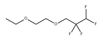 Propane, 3-(2-ethoxyethoxy)-1,1,2,2-tetrafluoro- 结构式