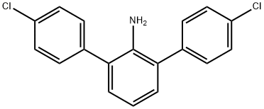 4,4''-二氯-1,1':3',1''-三联苯-2'-胺 结构式