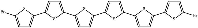 2,2':5',2'':5'',2''':5''',2'''':5'''',2'''''-Sexithiophene, 5,5'''''-dibromo- (9CI) 结构式