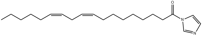 1H-Imidazole, 1-(1-oxo-9,12-octadecadienyl)-, (Z,Z)- (9CI) 结构式