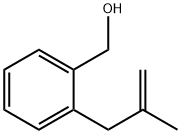 Benzenemethanol, 2-(2-methyl-2-propen-1-yl)- 结构式
