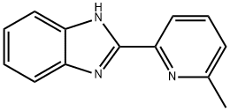 1H-Benzimidazole, 2-(6-methyl-2-pyridinyl)- 结构式