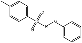 Benzenesulfonamide, 4-methyl-N-phenoxy- 结构式