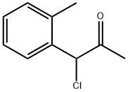 2-Propanone, 1-chloro-1-(2-methylphenyl)- 结构式