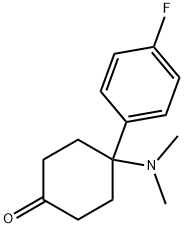 Cyclohexanone, 4-(4-fluorophenyl)-4-(dimethylamino)-