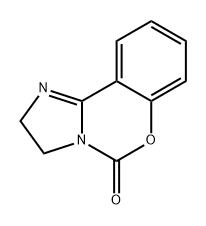 5H-Imidazo[1,2-c][1,3]benzoxazin-5-one, 2,3-dihydro- 结构式