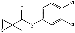 2-Oxiranecarboxamide, N-(3,4-dichlorophenyl)-2-methyl- 结构式
