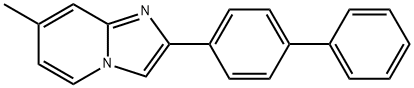 Imidazo[1,2-a]pyridine, 2-[1,1'-biphenyl]-4-yl-7-methyl- 结构式