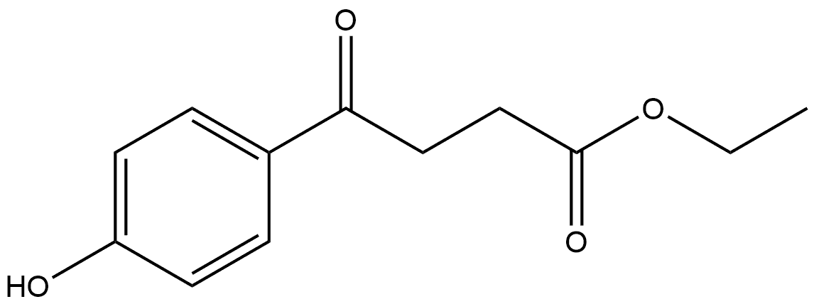 Benzenebutanoic acid, 4-hydroxy-γ-oxo-, ethyl ester 结构式