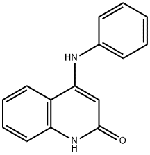 2(1H)-Quinolinone, 4-(phenylamino)- 结构式