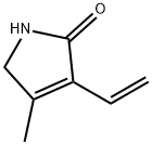 2H-Pyrrol-2-one, 3-ethenyl-1,5-dihydro-4-methyl- 结构式