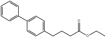 [1,1'-Biphenyl]-4-butanoic acid, ethyl ester 结构式