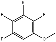 Benzene, 3-bromo-1,2,4-trifluoro-5-methoxy- 结构式