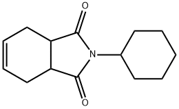 2-环己基-3A,4,7,7A-四氢-1H-异吲哚-1,3(2H)-二酮 结构式