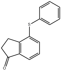 1H-Inden-1-one, 2,3-dihydro-4-(phenylthio)- 结构式