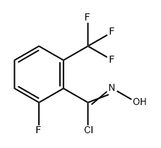 2-氟-N-羟基-6-(三氟甲基)亚氨代苯甲酰氯 结构式