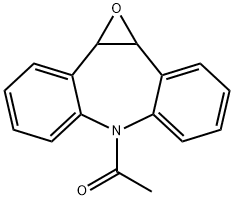 Ethanone, 1-(1a,10b-dihydro-6H-dibenz[b,f]oxireno[d]azepin-6-yl)- 结构式