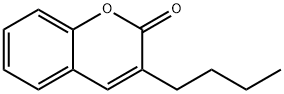 3-Butyl-2H-chromen-2-one 结构式