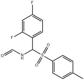 Formamide, N-[(2,4-difluorophenyl)[(4-methylphenyl)sulfonyl]methyl]- 结构式