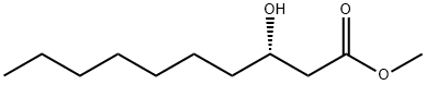 (S)-3-羟基癸酸甲酯 结构式