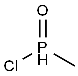 Phosphinic chloride, methyl- (9CI) 结构式