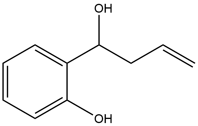 Benzenemethanol, 2-hydroxy-α-2-propen-1-yl- 结构式