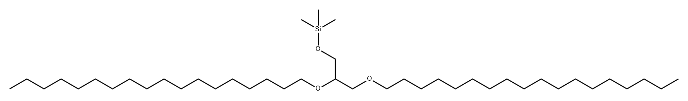 Silane, [2,3-bis(octadecyloxy)propoxy]trimethyl- 结构式