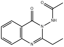 N-(2-Ethyl-4-oxoquinazolin-3(4H)-yl)acetamide 结构式