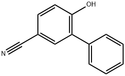 6-Hydroxy-[1,1'-biphenyl]-3-carbonitrile 结构式