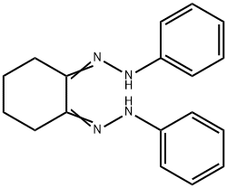 1,2-Cyclohexanedione, 1,2-bis(2-phenylhydrazone) 结构式