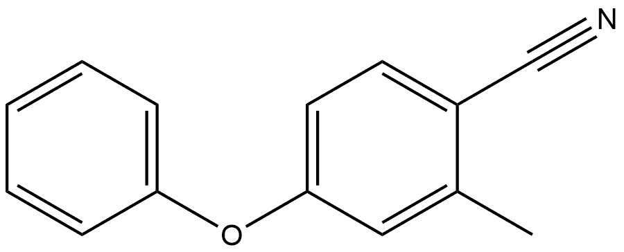 Benzonitrile, 2-methyl-4-phenoxy- 结构式
