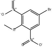 Benzene, 5-bromo-2-methoxy-1,3-dinitro- 结构式