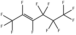 2-Hexene, 1,1,1,2,3,4,4,5,5,6,6,6-dodecafluoro-, (2E)- 结构式