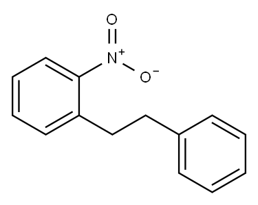 Benzene, 1-nitro-2-(2-phenylethyl)- 结构式