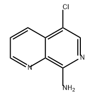 1,7-Naphthyridin-8-amine, 5-chloro- 结构式