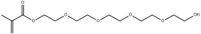甲基丙烯酸14-羟基-3,6,9,12-四氧杂十四烷酯 结构式