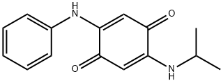 2-[(1-甲基乙基)氨基]-5-(苯胺)-2,5-环己二烯-1,4-二酮 结构式