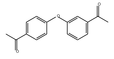 3,4'-DIACETYLDIPHENYL OXIDE 结构式