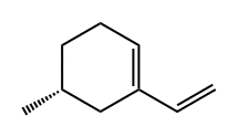 Cyclohexene, 1-ethenyl-5-methyl-, (5R)- 结构式