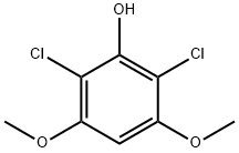 2,6-二氯-3,5-二甲氧基苯酚 结构式