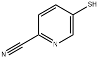 5-sulfanylpyridine-2-carbonitrile 结构式