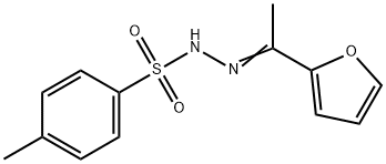 2-乙酰呋喃 对甲苯磺酰腙 结构式