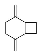 Bicyclo[4.2.0]octane, 2,5-bis(methylene)- 结构式