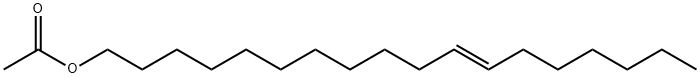 11-Octadecen-1-ol, 1-acetate, (11E)- 结构式